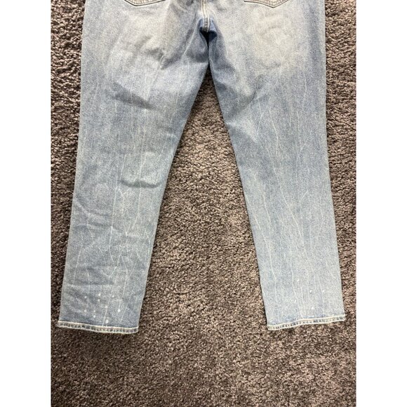 Old Navy Jeans Mens 34x30 Blue Denim Skinny Built-In Flex Mid Rise Flat Front - Picture 7 of 15